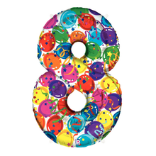 Load image into Gallery viewer, Number 0-9 Party Time Megaloon Balloon Numbers