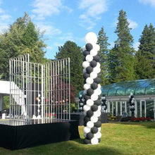 Load image into Gallery viewer, Spiral/Solid 12ft Outdoor Balloon Column