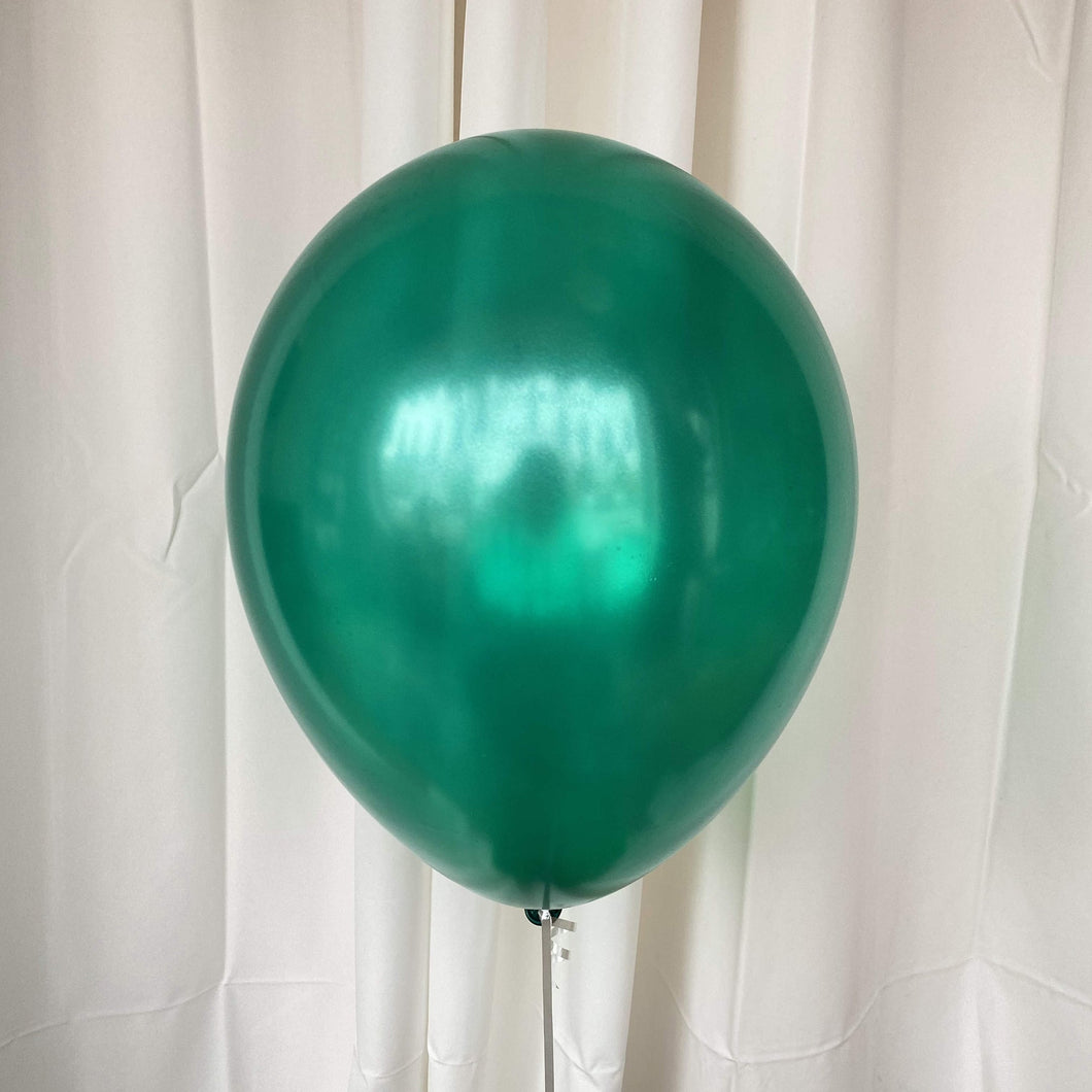 Uninflated Pearl Emerald Green 11