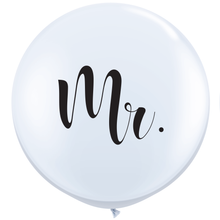 Load image into Gallery viewer, Specialty MR & MRS Wedding/Anniversary Balloons