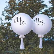Load image into Gallery viewer, Specialty MR & MRS Wedding/Anniversary Balloons