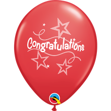 Load image into Gallery viewer, Red-CongratulationsStarStreamers11_Balloons
