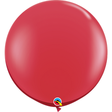 Load image into Gallery viewer, Jewel Colors 3ft. Round Balloons (10 Colours-Transparent)