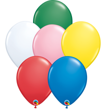 Load image into Gallery viewer, Qualatex Standard color latex balloons 11" 16"