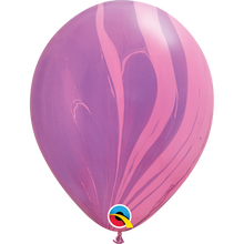Load image into Gallery viewer, SuperAgates/Marble Latex Balloons (11'')