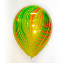 Load image into Gallery viewer, SuperAgates/Marble Latex Balloons (11'')