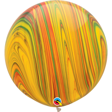 Load image into Gallery viewer, SuperAgates Color 3ft. Round Balloons