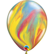 Load image into Gallery viewer, SuperAgates/Marble Latex Balloons (11'')
