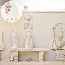 Load image into Gallery viewer, 3ft Pink & White Unicorn w/ Full Tassels