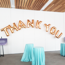 Load image into Gallery viewer, Gold 40'' Foil Letter Balloon