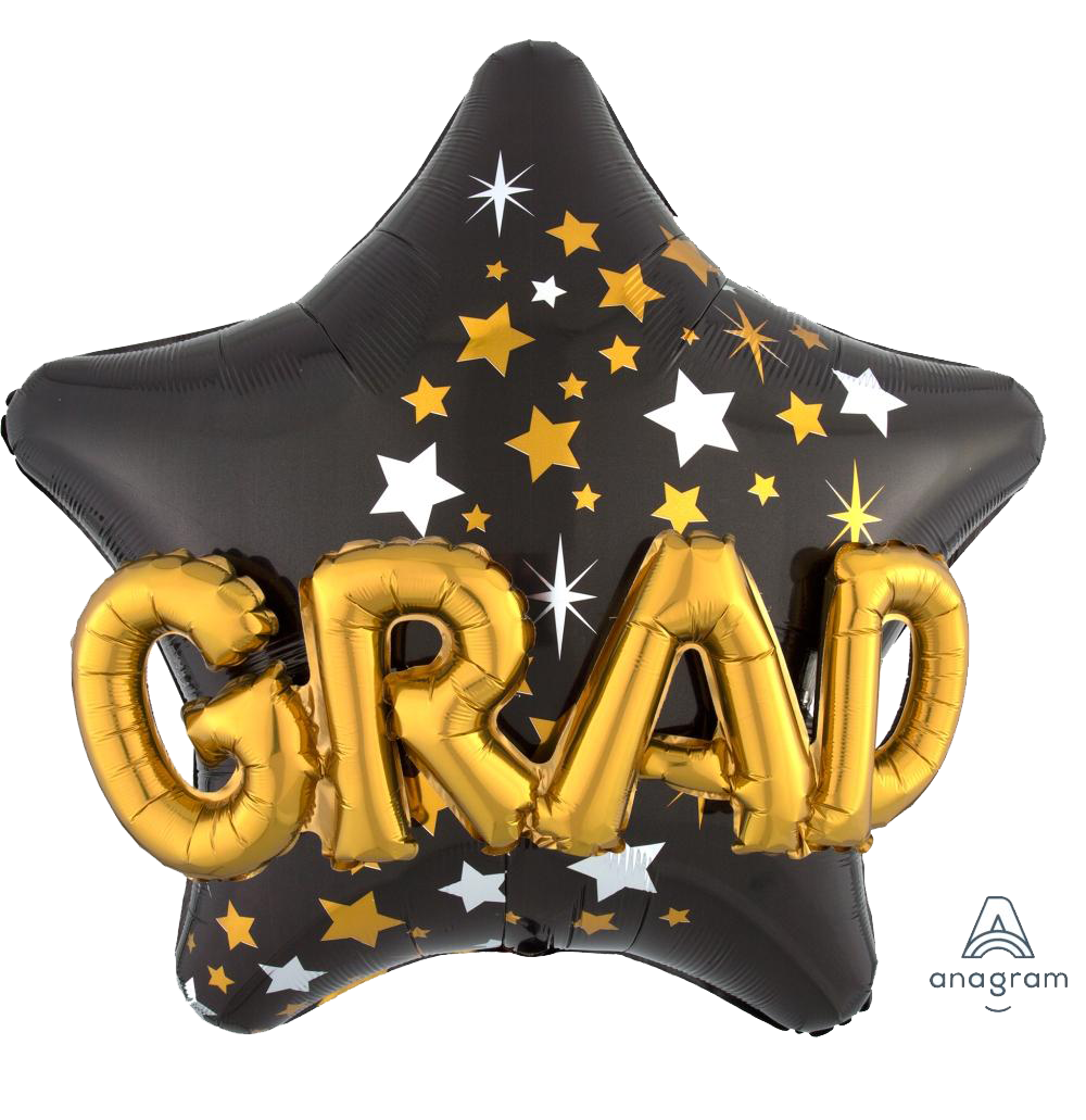 Grad Stars Balloon Vancouver Balloons 4372