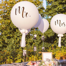 Load image into Gallery viewer, Specialty MR & MRS Wedding/Anniversary Balloons