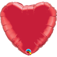 Load image into Gallery viewer, 18" Red Heart Foil Balloon