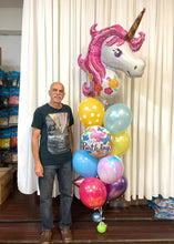 Load image into Gallery viewer, Dreamy Unicorn Birthday Balloon Package


