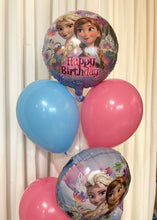 Load image into Gallery viewer, Frozen Elsa &amp; Anna Balloon Bouquet 

