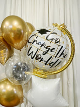 Load image into Gallery viewer, Go Change the World Graduation Balloon Package
