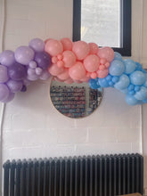 Load image into Gallery viewer, Pastel Themed Organic Garland, Pink, Blue, Purple

