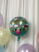 Load image into Gallery viewer, Pastel Happy Birthday Ice Cream Party Balloon Package
