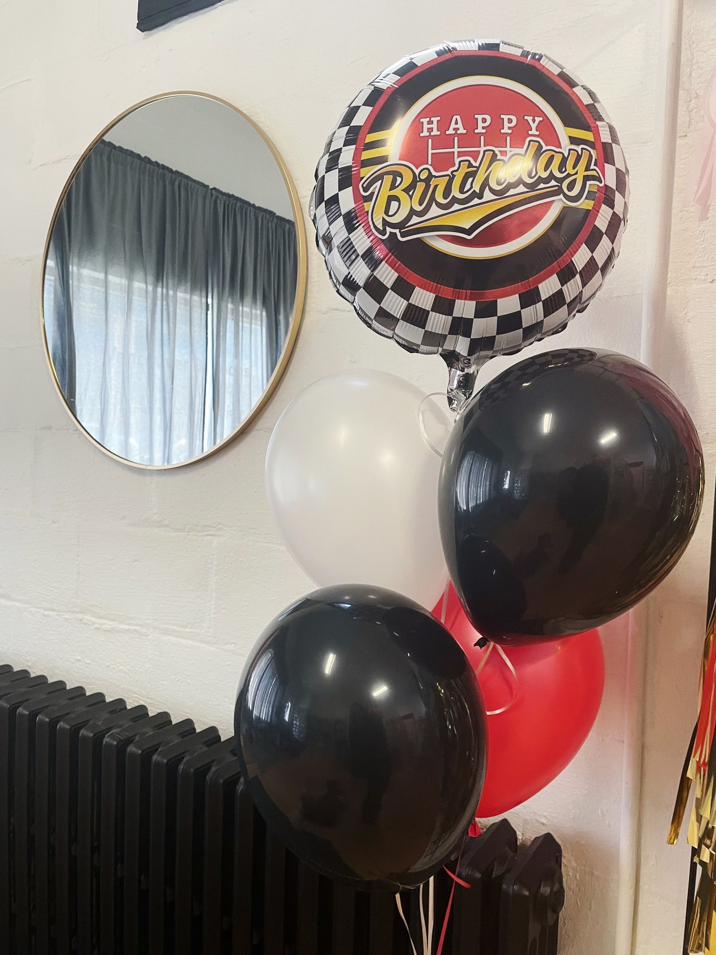 Race Car Birthday Checkered Package