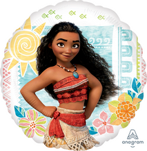 Load image into Gallery viewer, foil mylar balloon with disney moana 
