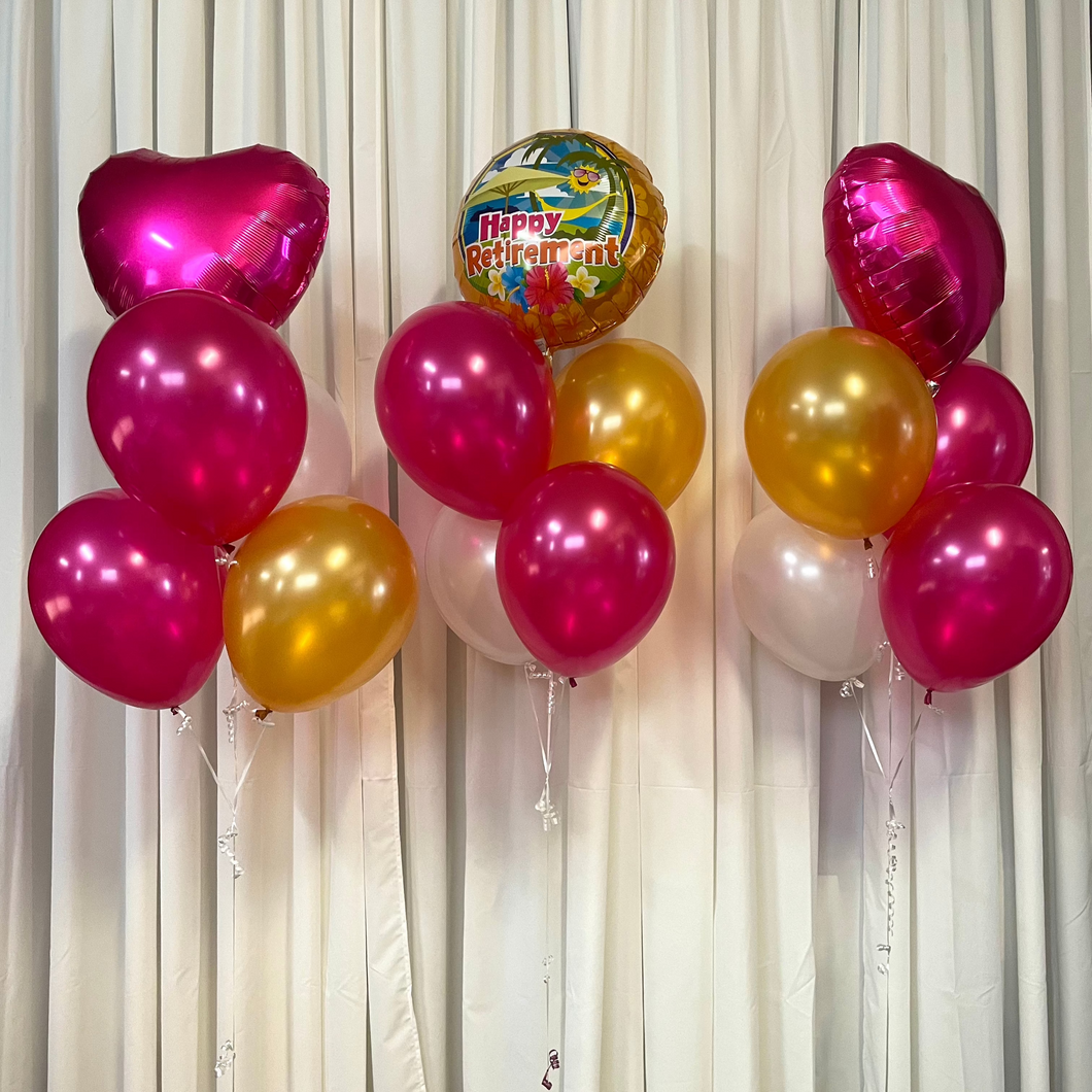 retirement balloon bouquets