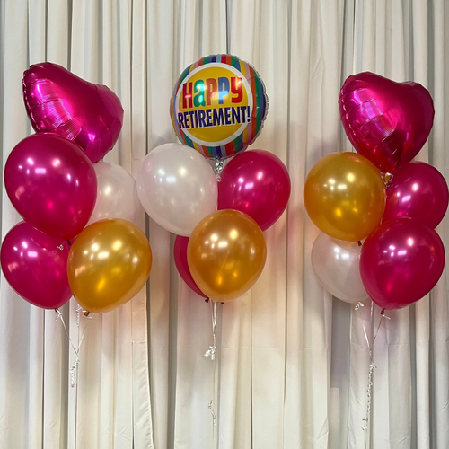 retirement balloon bouquets