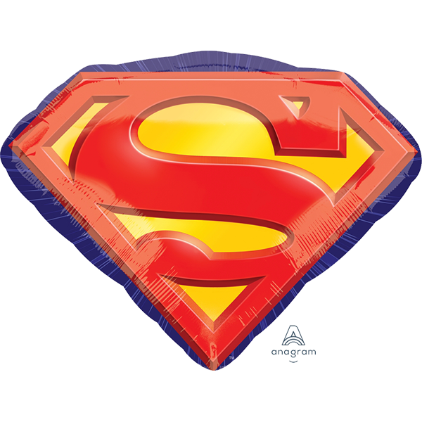 Superman Emblem Supershape Balloon