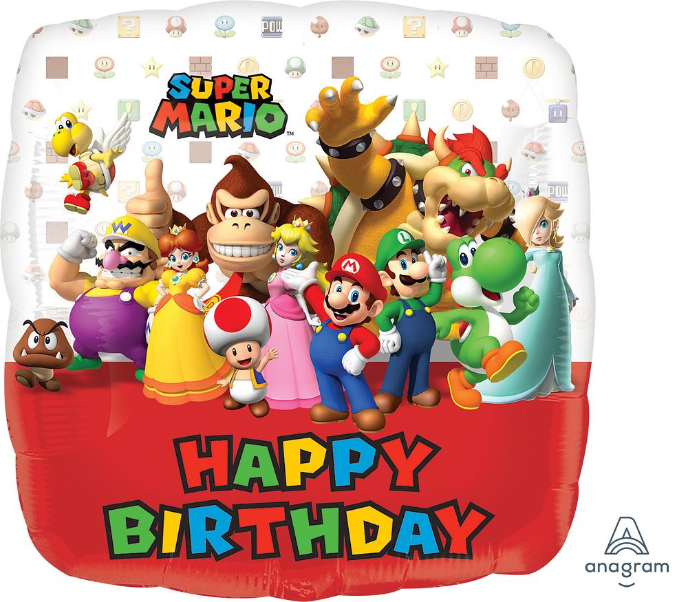 Mario Bros. Happy Birthday