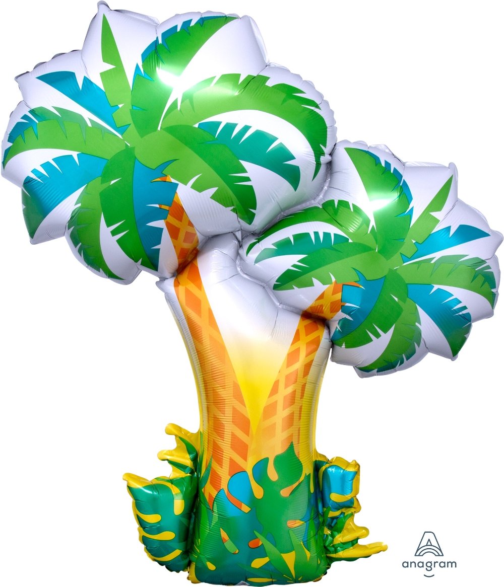 Tropical Palm Trees Supershape Balloon