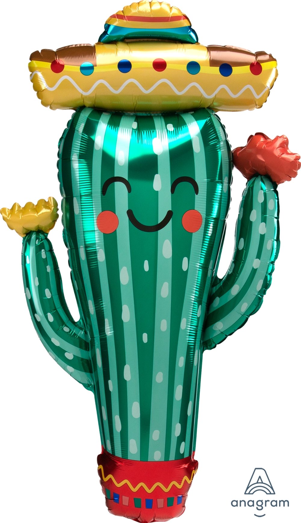 Fiesta Cactus Supershape Balloon