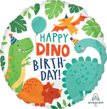 Load image into Gallery viewer, Dinomite Happy Birthday Balloon Package
