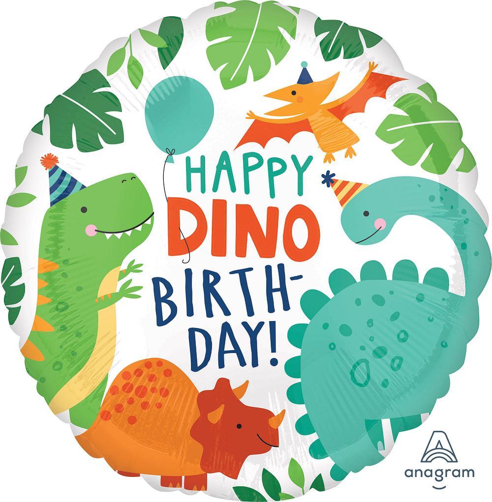 Dinomite Happy Birthday Balloon Package