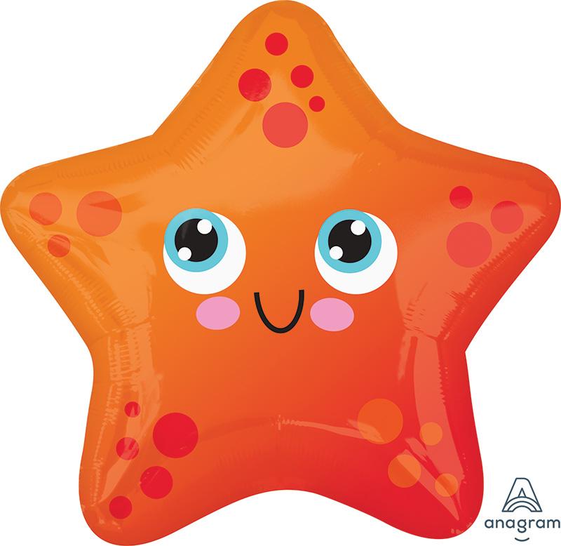 Cute Starfish Junior Shape Balloon