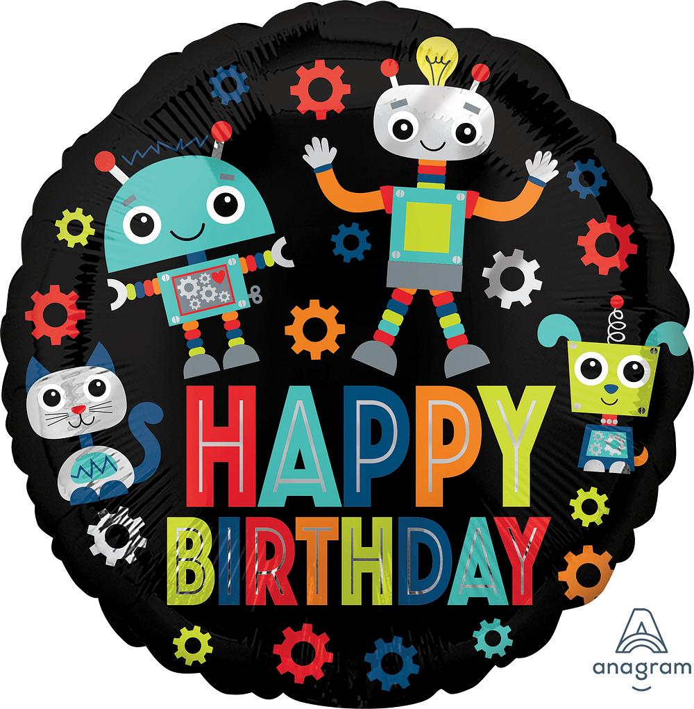 Happy Birthday Robots