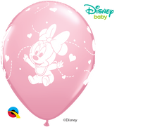 Load image into Gallery viewer, Disney Minnie Mouse Baby Hearts 11&quot; Balloons
