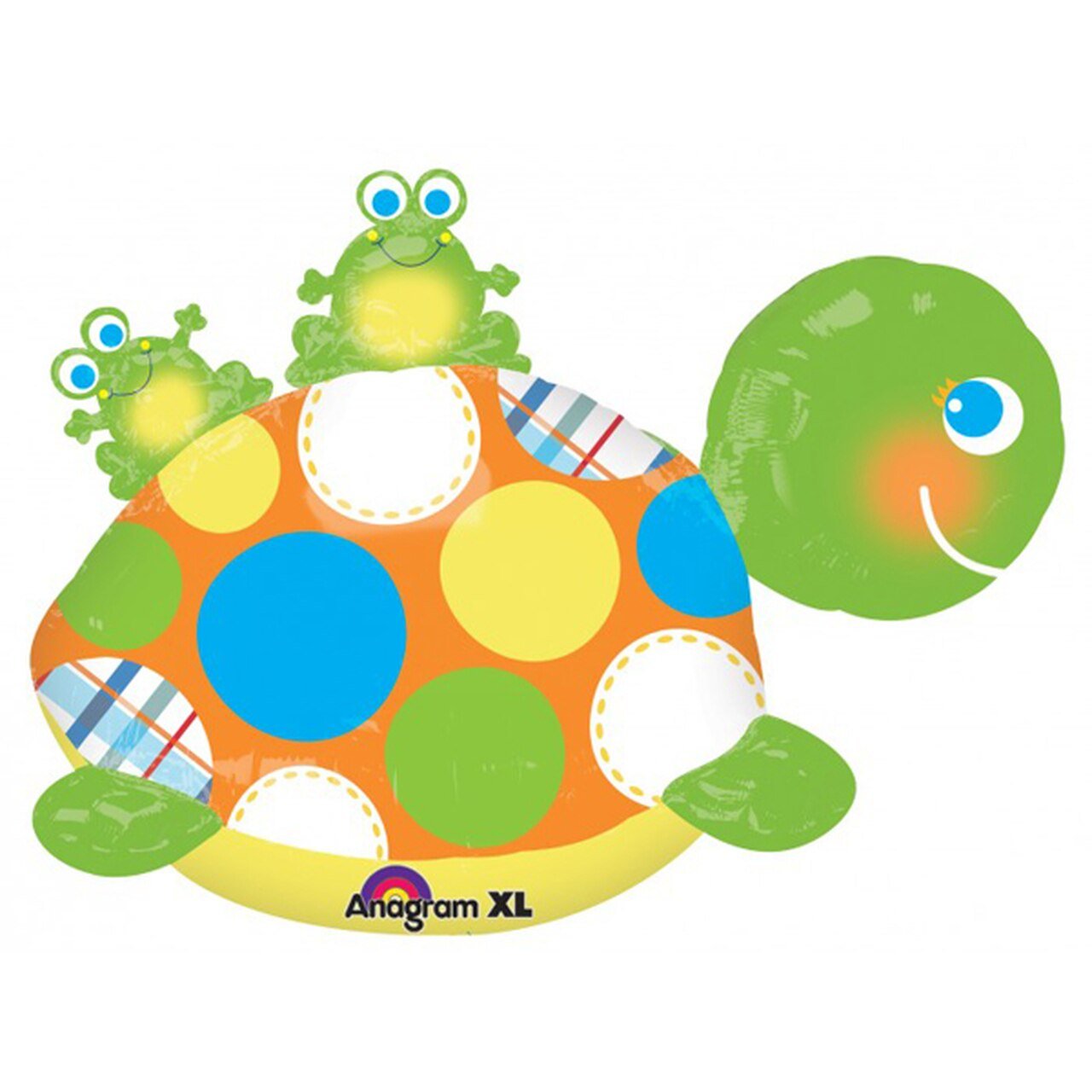 Turtle and Frogs Supershape Balloon