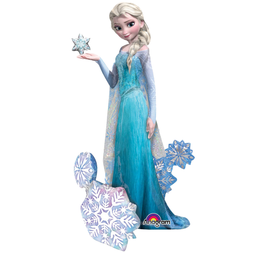Elsa The Snow Queen Air Walker Foil Balloon