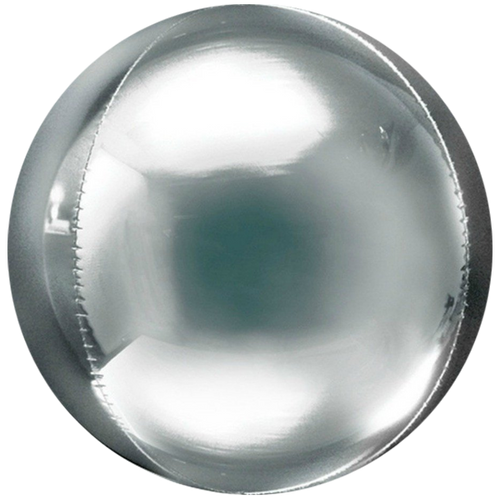 Silver Orbz Circular Balloon Orbz