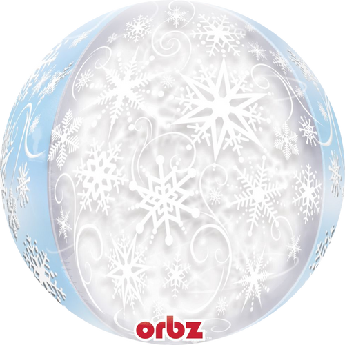 Snowflakes Balloon Orbz