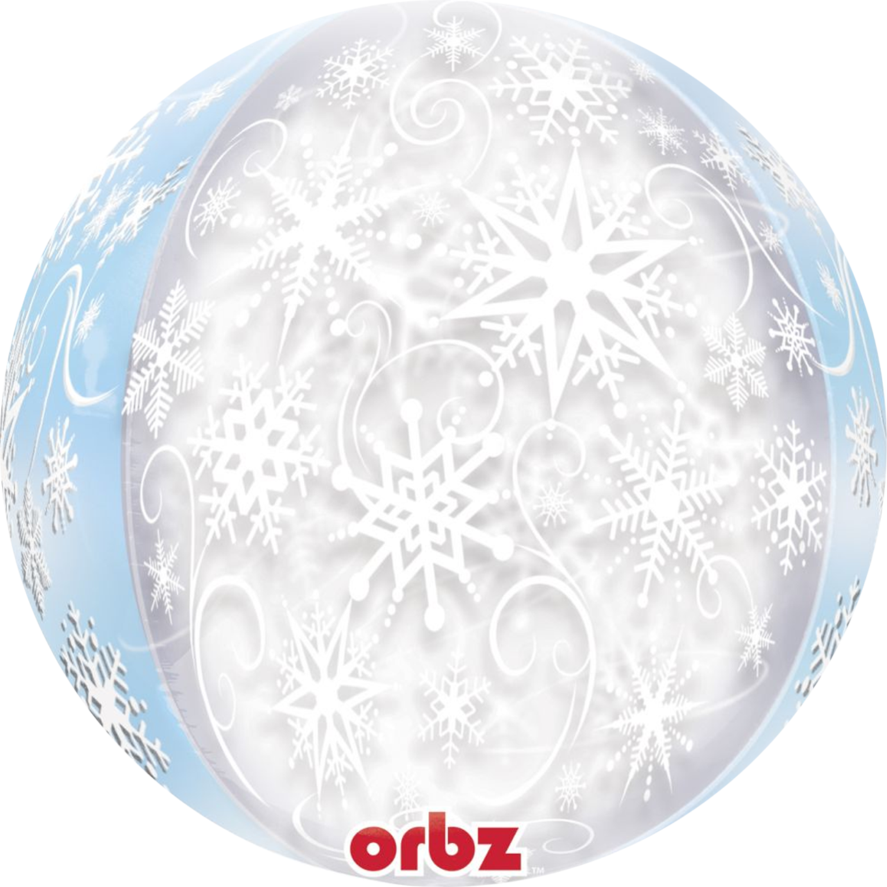 Snowflakes Balloon Orbz