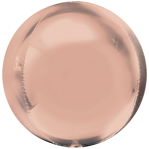 Rose Gold Orbz Circular Balloon Orbz