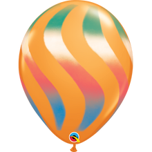 Load image into Gallery viewer, Assorted Sprays Orange 11&quot; Balloons
