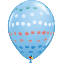Load image into Gallery viewer, Assorted Sprays Pale Blue 11&quot; Balloons
