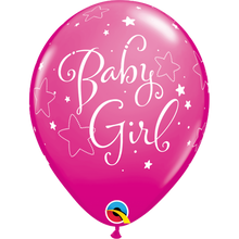 Load image into Gallery viewer, Baby Boy &amp; Baby Girl Stars 11&quot; Balloons
