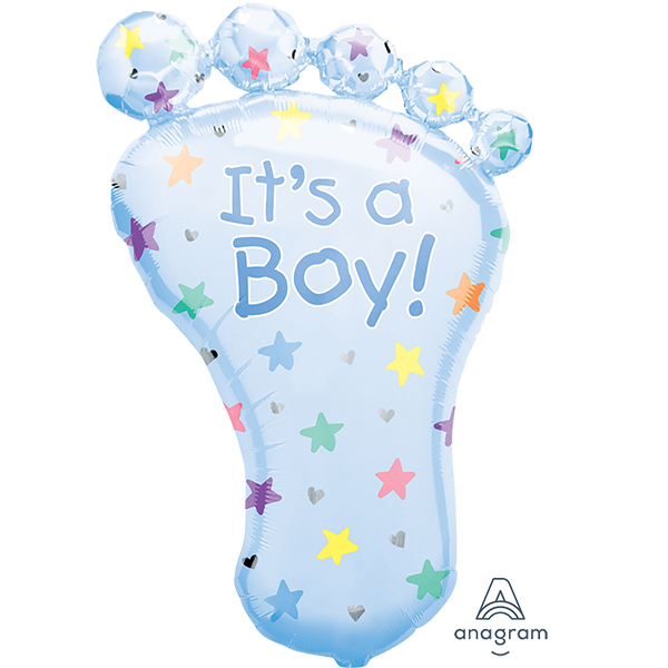 It's A Boy Baby Foot Balloon