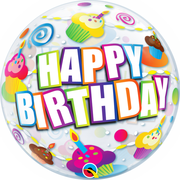 Birthday Colorful Cupcakes