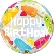 Load image into Gallery viewer, Happy Birthday Frozen Treats Bubble Balloon
