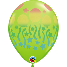 Load image into Gallery viewer, Birthday Spray Fashion Lime Green 11&quot; Balloons

