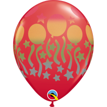Load image into Gallery viewer, Birthday Spray Red 11&quot; Balloons
