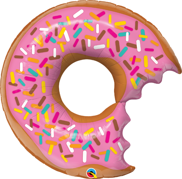 Bit Donut & Sprinkles Supershape Balloon